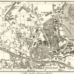 Chur city map, 1909