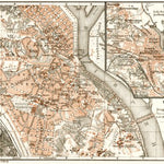 Kiev (Киев, Київ, Kyiv) city map, 1914