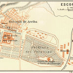Escorial de Arriba town plan, 1899