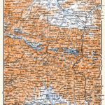 Map of East Central Caucasus, 1914