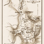 Hierapolis, ancient site map, 1914