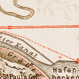 Ephesus (Ἔφεσος, Efes), ancient site map, 1914