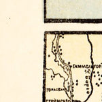 Map of the Southern Finland (in Russian) from Porvoo to Viipuri, 1913