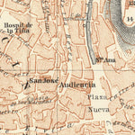 Granada city map, 1899