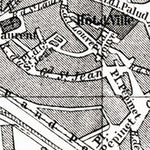 Lausanne city map, 1897