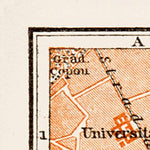Iaşi town plan, 1914