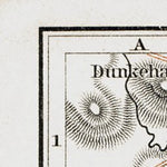 Jönköping city map, 1929. With Husqvarna plan inset