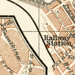 Kazan (Казань) city map, 1914