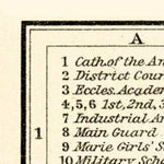 Kazan (Казань) city map, 1914