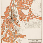 Kislovodsk (Кисловодскъ) town plan, 1912