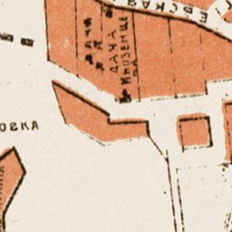Kislovodsk (Кисловодскъ) town plan, 1912