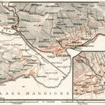 Locarno environs map, 1909