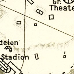 Laodicea on the Lycus (Laodikeia), site map after G. Weber, 1905