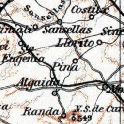Mallorca map, 1929