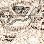 Pavlovsk (Павловскъ) town plan, 1914
