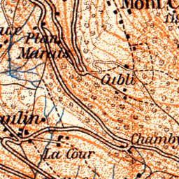 Montreux and Environs, 1897