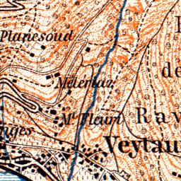 Montreux and Environs, 1897