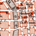 Milwaukee city map, 1909