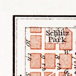 Milwaukee city map, 1909