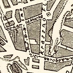 Nizhny Novgorod (Нижний Новгород) city map, 1928