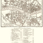 Novgorod (Новгородъ, Velikiy Novgorod) city map, 1914