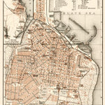 Odessa (Одесса, Odesa) city map, 1914 (1:33,000 scale)