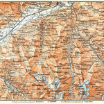 Sothern environs of Sion map, 1897