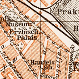 Odessa (Одесса, Odesa) city map, 1914 (1:35,000 scale)