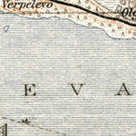 Saint Petersburg environs map (Окрестности Санктъ-Петербурга), 1914