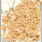 Salamanca city map, 1929