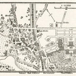 Bad Ragaz (Ragatz) town plan, 1909