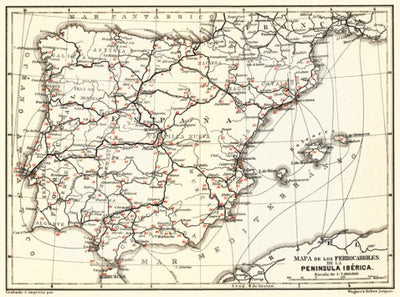 where is the iberian peninsula located on a map