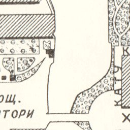Tampere (Таммерфорсъ, Tammerfors) city map (in Russian), 1913