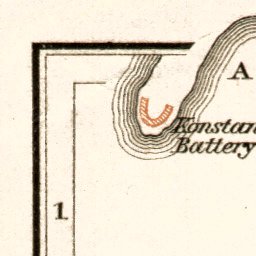 Sebastopol (Севастополь, Sevastopol) city map, 1914