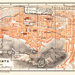 Sagunto city map, 1899