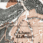 Ronda city map, 1913