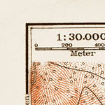 Schaffhausen (Schaffhouse) environs map, 1909 (first version)