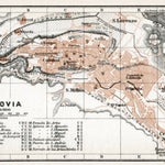Segovia city map, 1913 (second version)