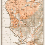 Skutari (Üsküdar, now part of Istanbul) city map, 1914