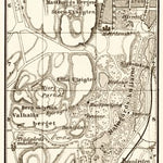 Göteborg (Gothenburg), Slottskogsparken map, 1910