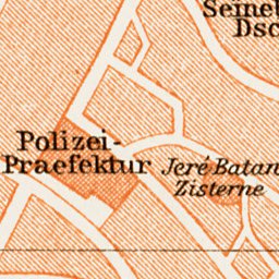 Constantionople (قسطنطينيه, İstanbul, Istanbul): Sultanahmet District Map, 1914