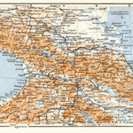 General map of Caucasus, 1914