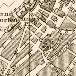 Visby (Wisby) city map, 1911