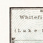 St. Mary´s River map, 1909