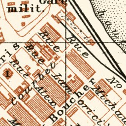 Sfax (صفاقس) city map, 1909