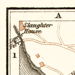 Tomsk (Томскъ) city map, 1914