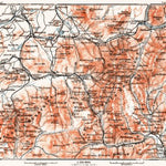 Map of the White Mountains, 1909
