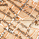 Zaragoza city map, 1913