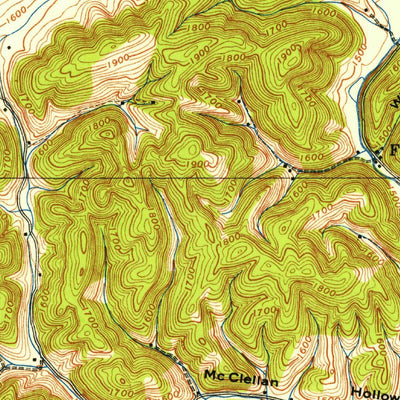 Blountville, TN-VA (1938, 24000-Scale) Preview 3