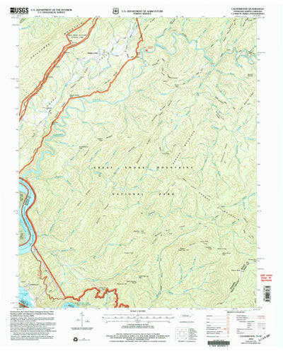 Calderwood, TN-NC (2003, 24000-Scale) Preview 1